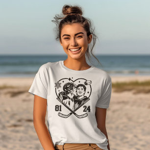 Eishockey Romance Team Hollanov Shane & Ilya Buch T-Shirt