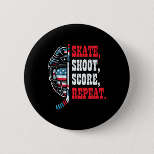 Eishockey Schlittschuh Schuss Score Wiederholung S Button