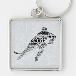 Eishockey-Schlüsselring Schlüsselanhänger