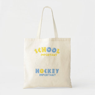 Eishockey-Schule ist wichtig, aber Hockey ist eins Tragetasche