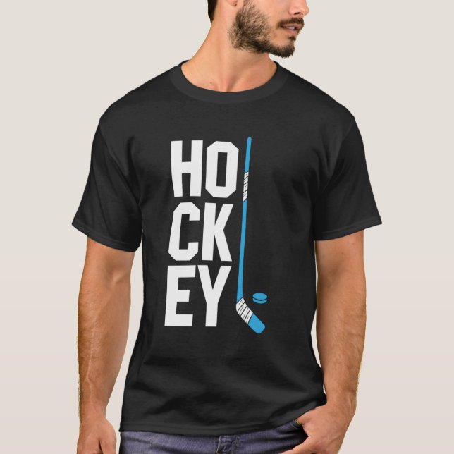 Eishockey Spieler Hockey Son Hockey T-Shirt (Vorderseite)