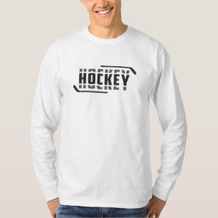 Eishockey Spieler Stick Puck Team Funny Geschenk I T-Shirt