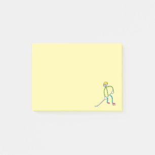 Eishockey-Stockmann Post-it Klebezettel