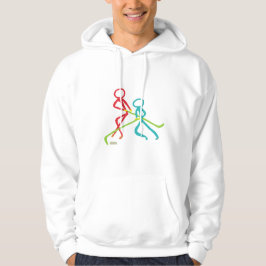 Eishockey-Stockmänner Hoodie