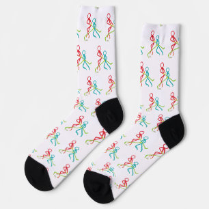Eishockey-Stockmänner Socken