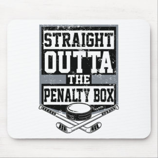 Eishockey Straight Outta The Penalty Box Lustig Pl Mousepad