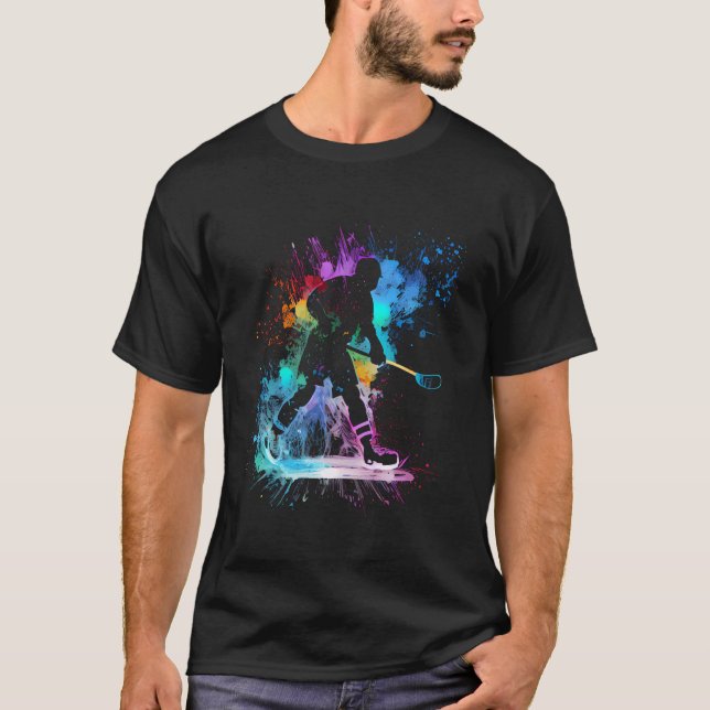 Eishockey T-Shirt (Vorderseite)
