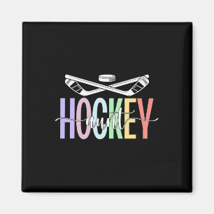 Eishockey-Tante Boho Eishockey-Spielerin Tante Magnet