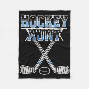 Eishockey-Tante Stolz Tante Von Spieler Torwart Sp Fleecedecke