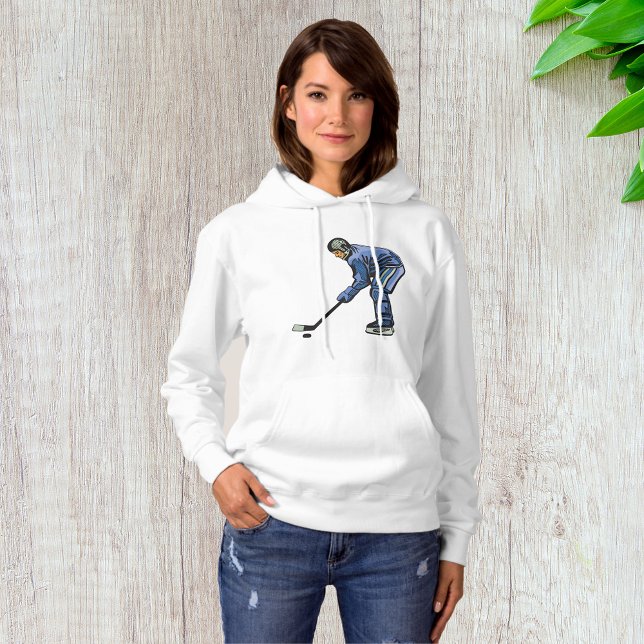 Eishockey Time Womens Hoodie (Von Creator hochgeladen)