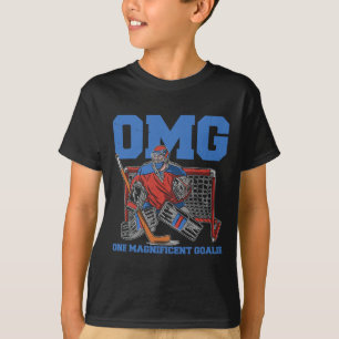 Eishockey-Torhüter T-Shirt