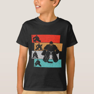 Eishockey Torwart Hockey Spieler Kinder Jungen Jug T-Shirt