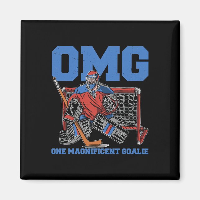 Eishockey-Torwart  Magnet (Vorne)