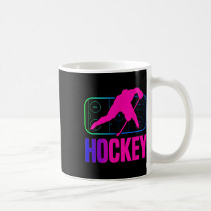 Eishockey Torwart Vintage Retro 80er 90er Torhüter Kaffeetasse