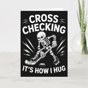 Eishockey-Trainer Spieler, Cross Checking So mache Karte