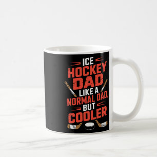 Eishockey-Vater wie ein normaler Vater, aber coole Kaffeetasse