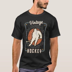 Eishockey Vintag Retro Classic Sport Liebe 1 T-Shirt