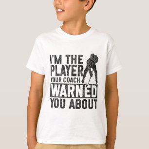 Eishockey Vintage Ich Bin Der Spieler Vor Dem Dein T-Shirt