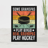 Eishockey Vintage Opa Retro Einige Opas Pla