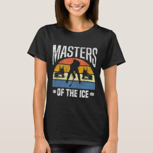 Eishockey Vintage Retro Meister Des Eises T-Shirt