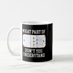 Eishockey-Vintage-Rink-Performance Kaffeetasse