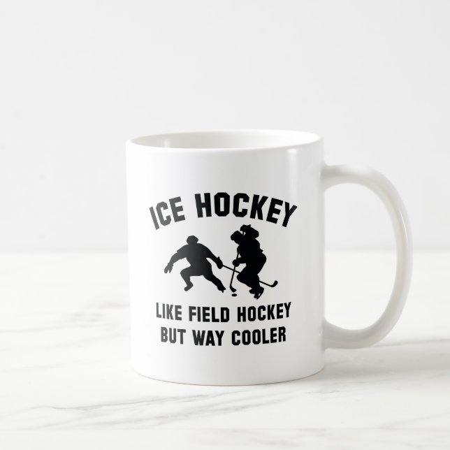 Eishockey-Weg Cooler Kaffeetasse (Rechts)