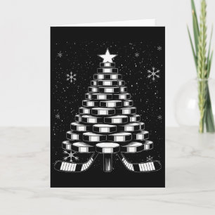 Eishockey-Weihnachtsbaum für Sportliebhaber Spiele Karte