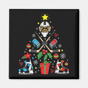 Eishockey Weihnachtsbaum Ornaments Spaß Weihnachte Magnet