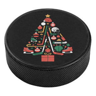 Eishockey-Weihnachtsbaum Xmas-Sport Eishockey Puck