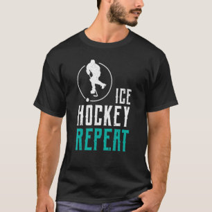 Eishockey Wiederholung von T-Shirts Kinderhockey