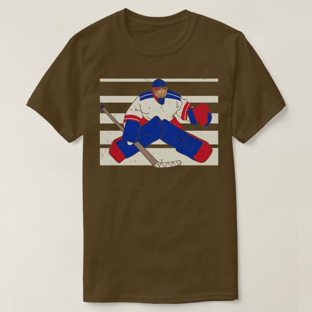 Eishockey Wintersport T-Shirt (Design vorne)