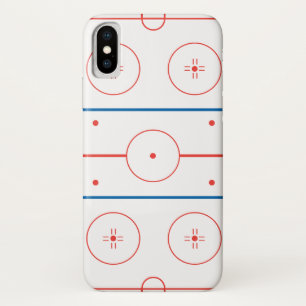 Eishockeyfeld-Grafik Case-Mate iPhone Hülle