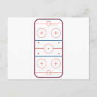 Eishockeyfeld-Grafik