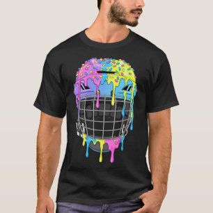 Eishockeyhelm Eis Drip für Eishockeyspieler Junge T-Shirt
