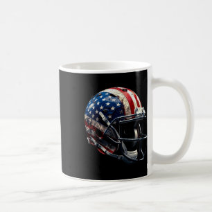 Eishockeyhelm US patriotische amerikanische Flagge Kaffeetasse