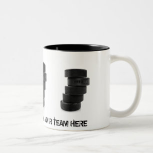 Eishockeypucks ... Tasse