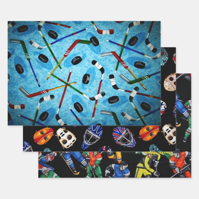 Eishockeysammlung Geschenkpapier Set (Set)