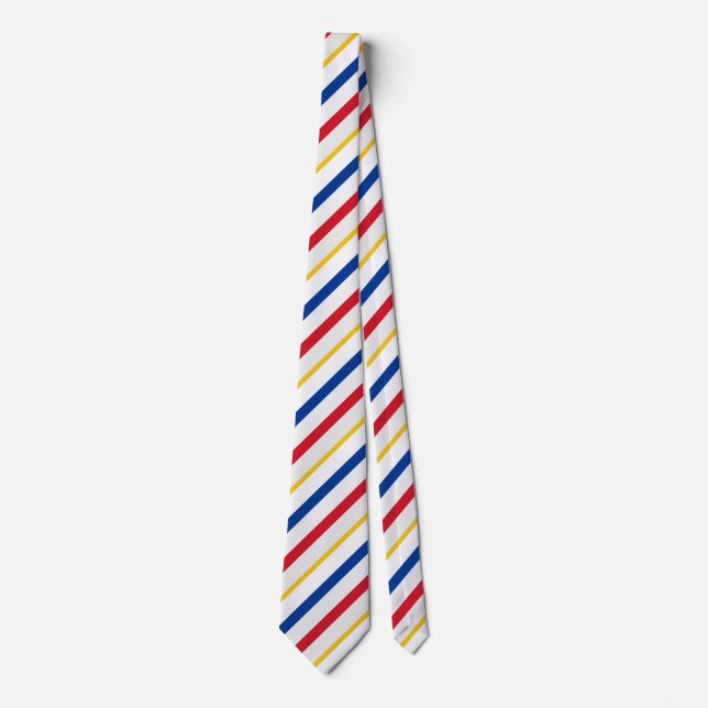 Eishockeyschläger Inspiriert Stripes Necktie Krawatte (Vorderseite)