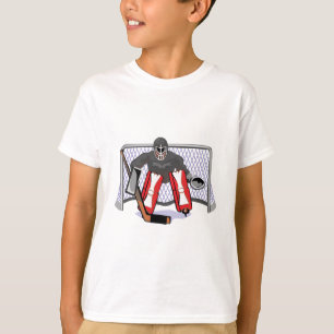 Eishockeyschlucht realistische Vektorgrafik T-Shirt