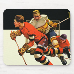 Eishockeyspiel Mousepad
