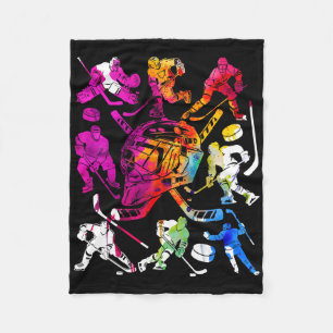 Eishockeyspieler Cool Eishockey Fleecedecke