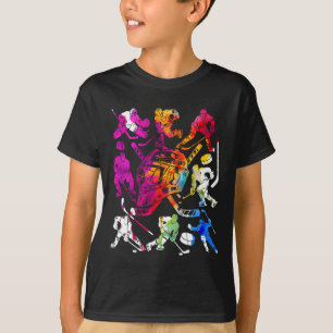 Eishockeyspieler Cool Eishockey T-Shirt