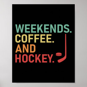 Eishockeyspieler Männer und Frauen Poster