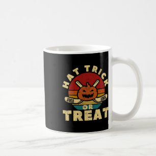 Eishockeyspieler Trainer Halloween-Kürbiskappe Tri Kaffeetasse