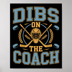 Eishockeyspieler, Vorrang für den Trainer Poster