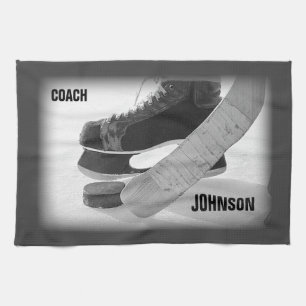 Eishockeytrainer Danke Geschirrtuch