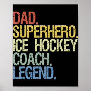 Eishockeytrainer Poster