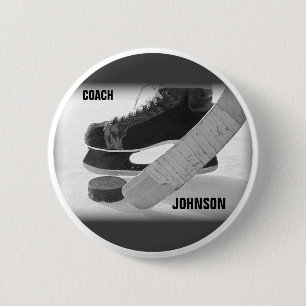 Eishockeytrainer Vielen Dank Button