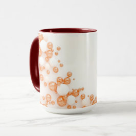 Eisig-blaues Kupfer-Blase Tasse