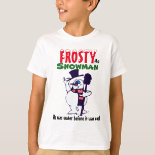 Eisig scherzt der Snowman Shirt
